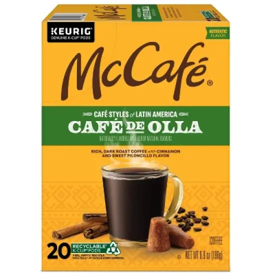 McCafe Caf&eacute; de Olla Dark Roast K-Cup Pods - 20ct image {4}