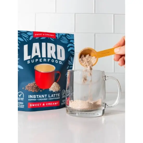 Laird Superfood Instafuel Medium Roast Instant Latte - 8oz image {2}