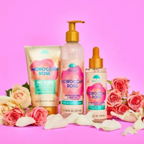 Tree Hut Moroccan Rose Pre-Shave Foaming Polish - 7oz image {8}