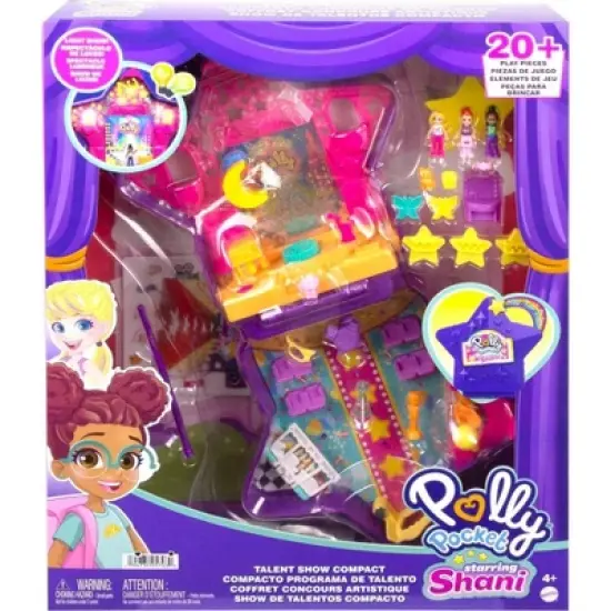 Polly Pocket Starring Shani Talent Show Compact Miniature Playset image {5}