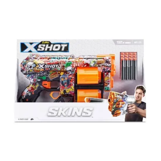 X-Shot SKINS Dread Dart Blaster - Sketch by ZURU image {1}