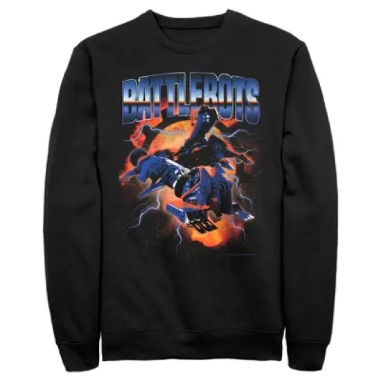 Men's Battlebots JackPot, SawBlaze, and Lock-Jaw Sweatshirt image {3}