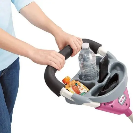 Little Tikes 4-in-1 Kids' Trike Stroller Bike - Pink image {5}