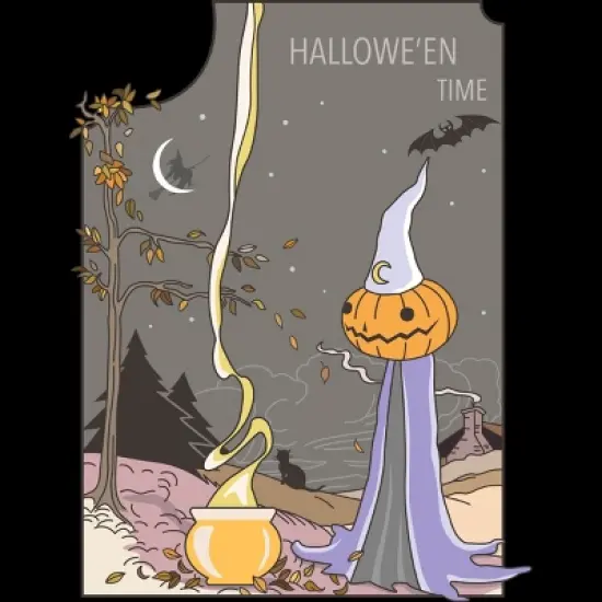 Men's Design By Humans Halloween magic brewery By runcatrun Tank Top image {1}