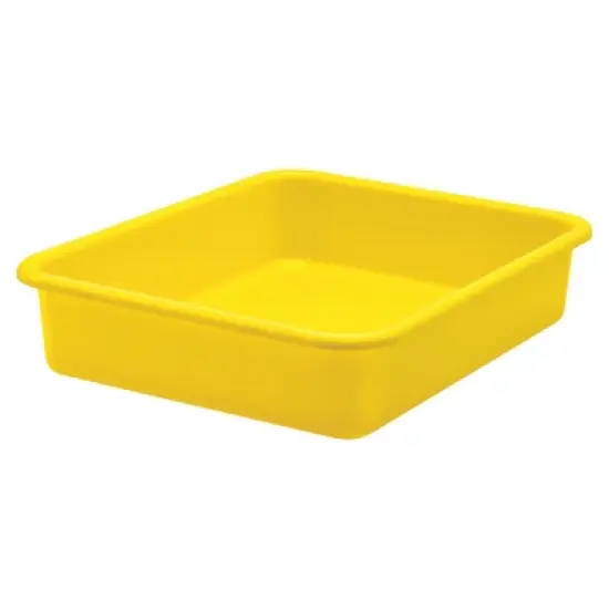 Teacher Created Resources&reg; Yellow Large Plastic Letter Tray, Pack of 6 image {2}