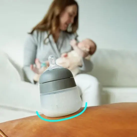 nanobebe Silicone Baby Bottle Set - 5oz/3pk image {3}