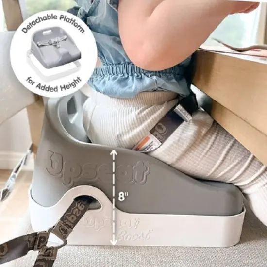 Upseat Boost Ergonomic Toddler Booster Seat - Gray image {6}
