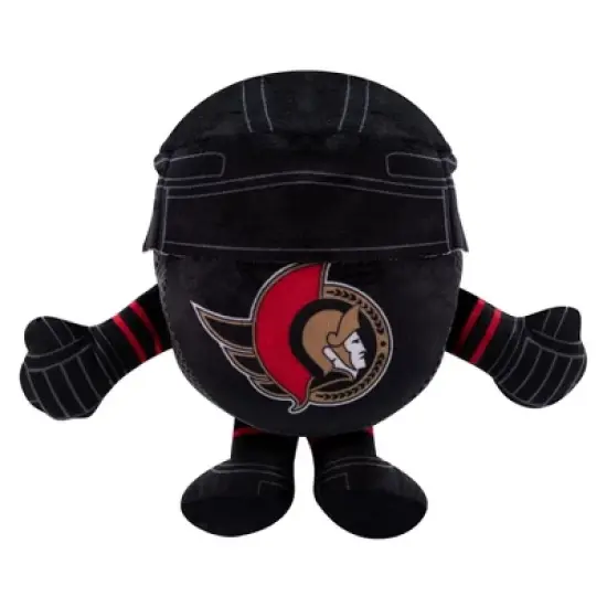 Bleacher Creatures Ottawa Senators 8" Kuricha Hockey Puck Sitting Plush image {4}