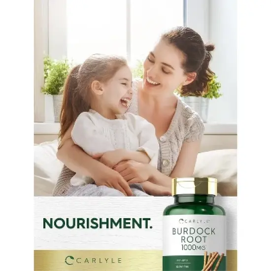 Carlyle Burdock Root 1000 mg | 200 Capsules image {5}