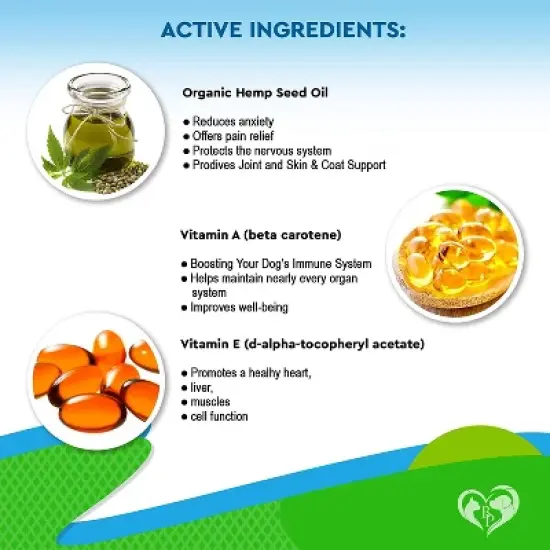 Beloved Pets Cat and Dog Hemp Oil Calming Support Stress Relief, Hip Joint Mobility 2 Oz - 1 Pack image {4}