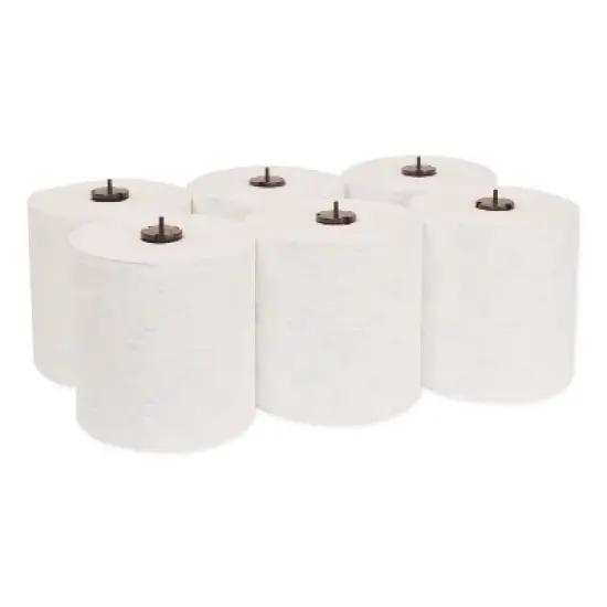 Tork Premium Extra Soft Matic Hand Towel Roll, 2-Ply, 7.7" x 300 ft, White, 6/Carton image {6}