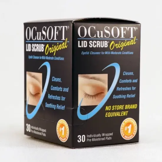 OCuSOFT Eye Lid Scrub Original Pre-Moistened Pads - 30ct image {3}