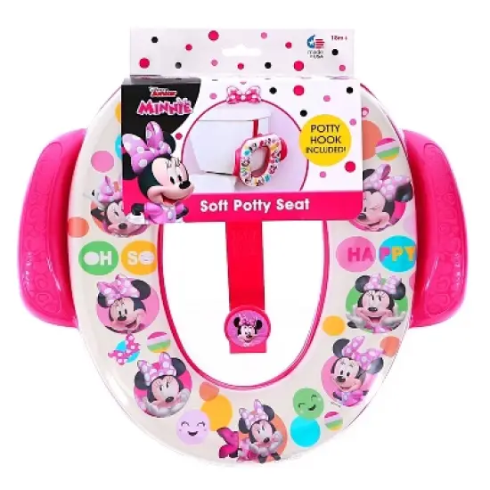 Disney Baby Minnie "Pop Attitude" Soft Potty Seat with Potty Hook image {9}