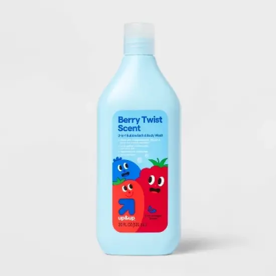 Kids' Bubble Bath + Body Wash - Berry Twist - 20oz - up&up&trade; image {3}