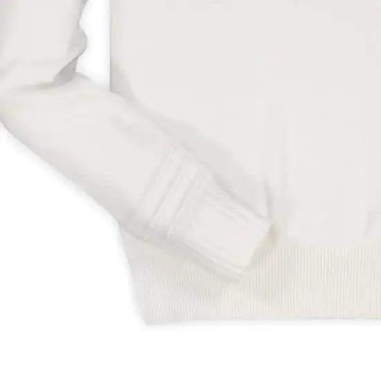 Hope & Henry Womens' Organic Cotton Tie-Neck Sweater image {5}