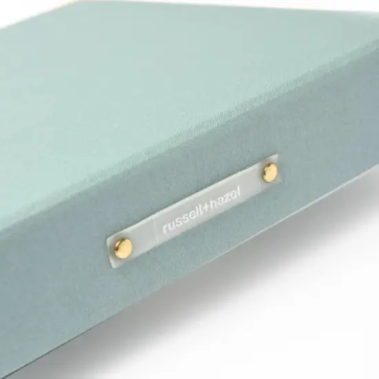 1.5" Signature Round Ring Binder Bookcloth Dew - russell+hazel image {2}