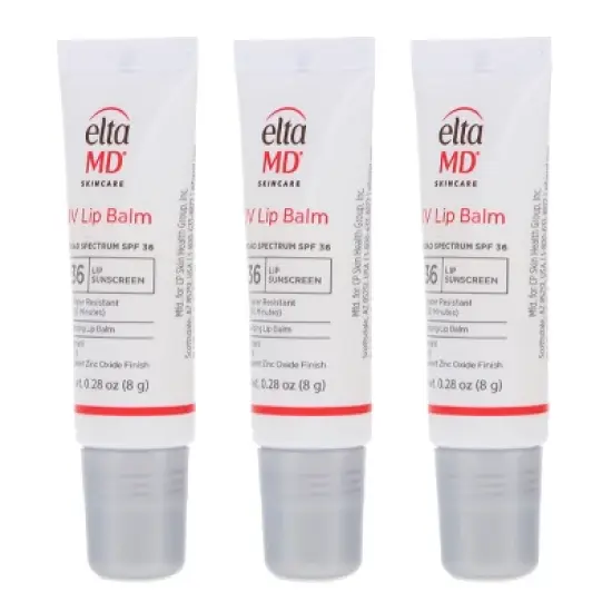 EltaMD UV Lip Balm SPF 36 Broad Spectrum 0.28 oz 3 Pack image {1}