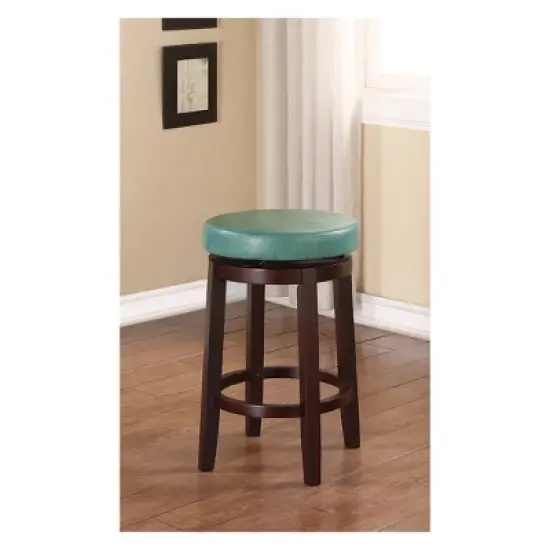 Maya Swivel Backless Counter Height Barstool - Linon image {2}