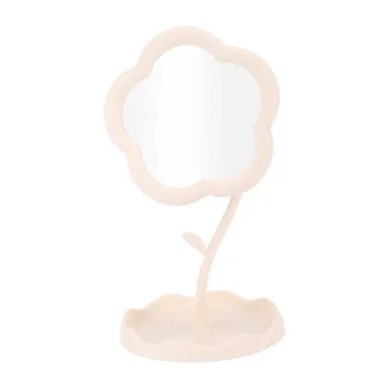 Unique Bargains Sunflowers Desktop Cosmetic Mirror 1 Pc image {3}