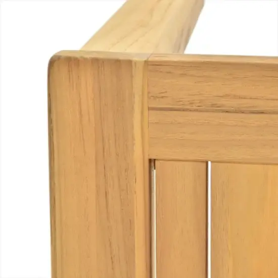 L Shaped Patio Lounge Set Modular Sofa Units + Textured Back Chairs image {9}