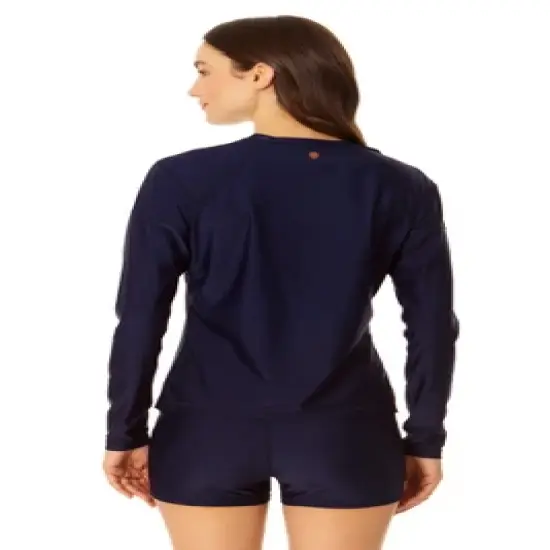 Coppersuit - Women's Long Sleeve Rashguard Swimsuit Top image {5}