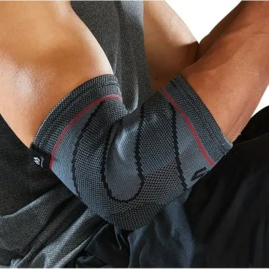 McDavid Sport Compression Knit Elbow Sleeve with Gel Buttress image {1}