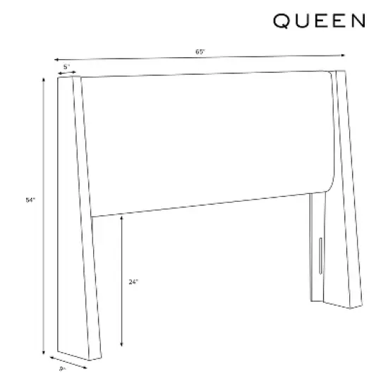 Encino Fully Upholstered Headboard - Threshold&trade; designed with Studio McGee image {5}