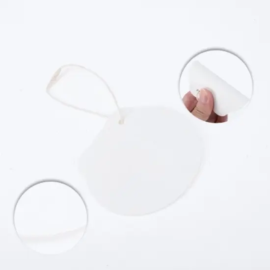 Unique Bargains Lightweight Kitchen Sponge White 2 Pcs image {2}