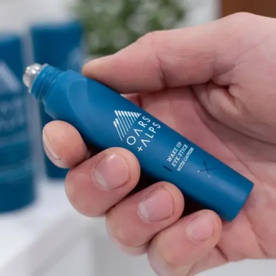 OARS + ALPS Men's Natural Wake Up Eye Stick Roller - Trial Size - 0.5 fl oz image {3}