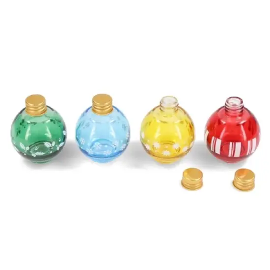 ICUP, Inc. Holiday Ornament Shot Glass Set (4-Pack) image {1}