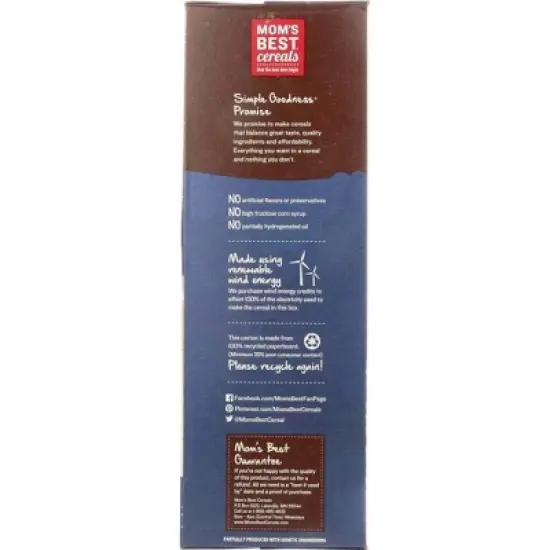 Mom's Best Honey Nut Toasty O's Cereal - Case of 10/20 oz image {3}