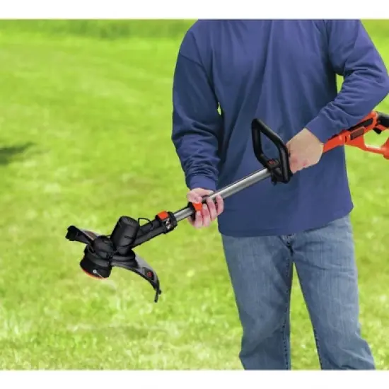 Black & Decker LCC140 40V MAX Lithium-Ion Cordless String Trimmer and Sweeper Kit (2 Ah) image {7}