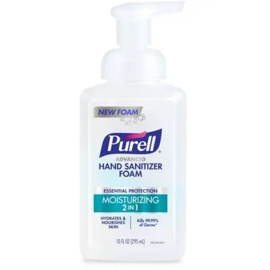 Purell 2-in-1 Essential Protection Foam Hand Sanitizer - Citrus Scent - 10 fl oz image {3}