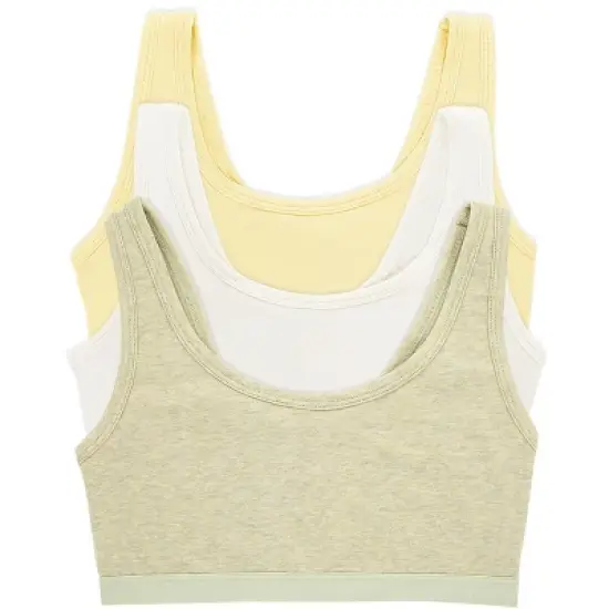 Felina Women's Organic Cotton Bralette 3 Pack | Super Soft & From Plant-Based Dyes image {7}