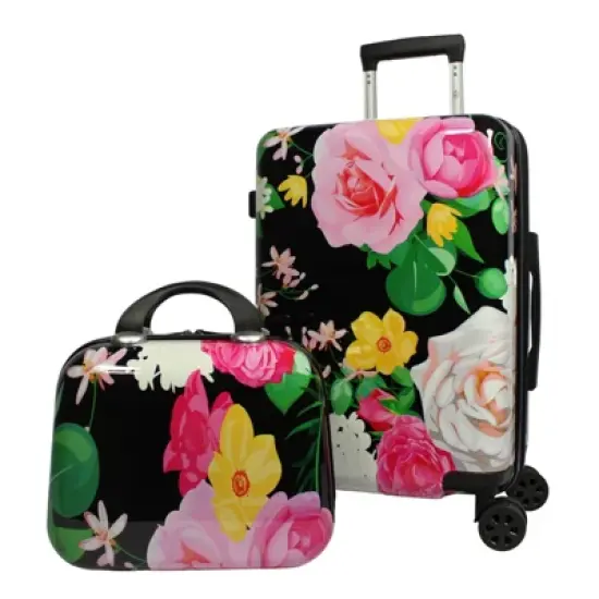 World Traveler Seasons 2-Piece Hardside Carry-On Spinner Luggage Set image {8}
