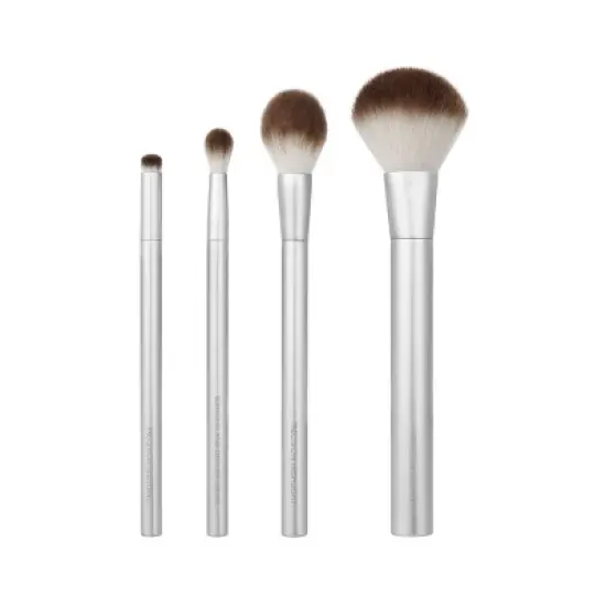 EcoTools Precious Metals Cheek and Eye Highlight Brush Set - 4pc image {7}