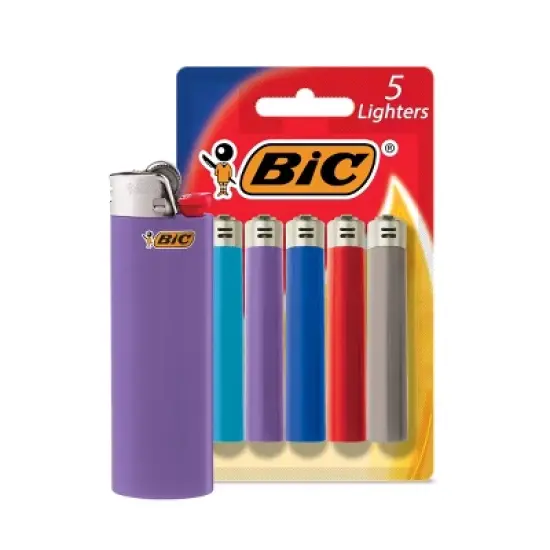 Bic 5pk Classic Lighters image {8}