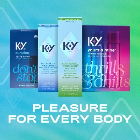 K-Y Natural Feeling Lubricant - Aloe Vera - 2.5oz image {8}