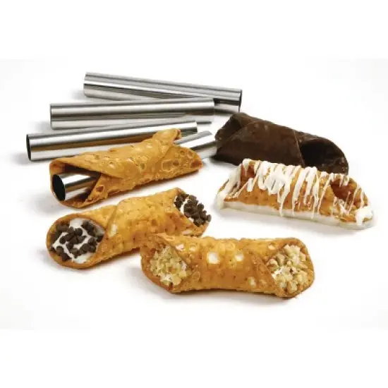 Norpro Stainless Steel Cannoli Forms, 5.75-Inch, Set of 4 image {4}