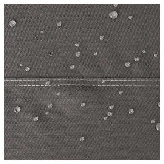 Ravenna Full Coverage Fire Pit Table Cover - Dark Taupe - Classic Accessories image {5}