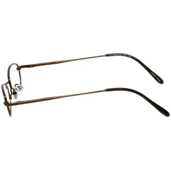 Flex Plus by Vivid FP-10 Designer Reading Eye Glasses in Brown 45mm +2.50 | Ladies | Oval Shape | Small Fit image {2}