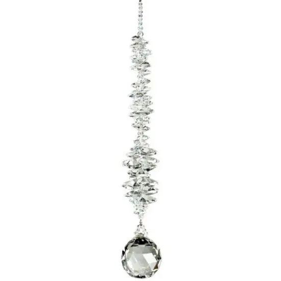 Woodstock Wind Chimes Woodstock Rainbow Makers Collection, Crystal Ultra Grand Cascade, 10.5'' Ice Crystal Suncatcher CCUI image {2}