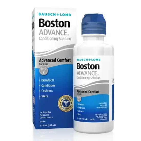 Boston Advance Hard Contact Solution for Lens Conditioning - 3.5 fl oz image {5}