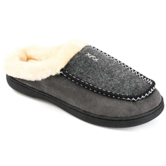 Vance Co. Henry Moccasin Clog Slipper image {10}