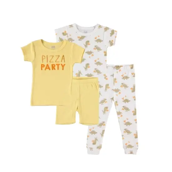 Cutie Pie Gender Neutral Toddler and Infant Pajama Sleeper Matching Set image {5}