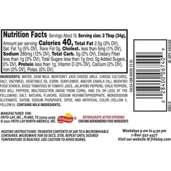 Tostitos Salsa Con Queso Dip - 23oz image {6}