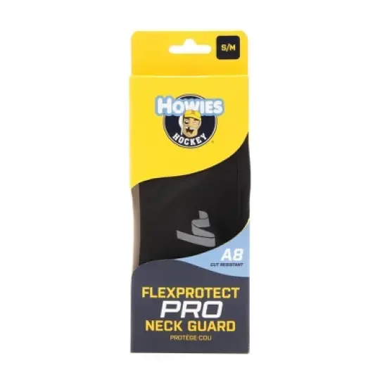 Howies Hockey Neck Guard - Black XS/S image {1}