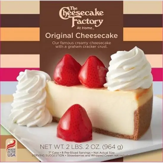 The Cheesecake Factory Frozen Original Cheesecake - 34oz image {7}