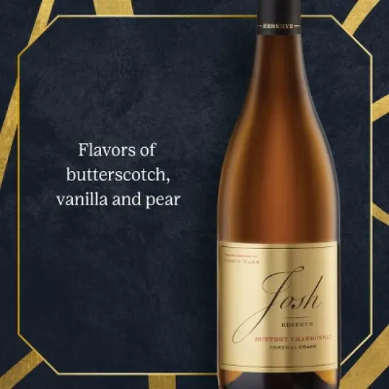 Josh Central Coast Reserve Buttery Chardonnay White Wine - 750ml Bottle image {2}