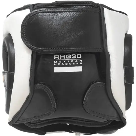 Rival Boxing RHG30 Mexican Training Headgear - Black/White image {2}
